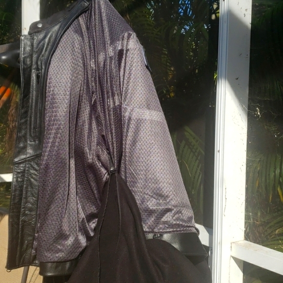 🏍Harley-Davidson Black Leather Motorcycle Willie G Reflective Jacket MINT (4XL) - Picture 12 of 13